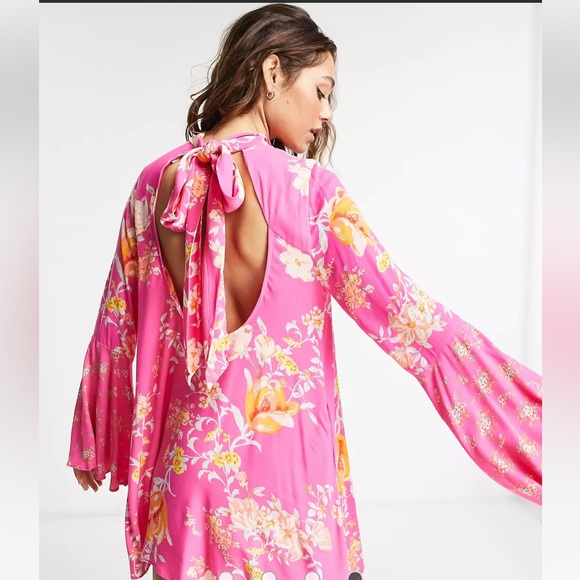 FREE PEOPLE TATE FLORAL PRINT DRESS 💖IN STORES💖 - Picture 5 of 8